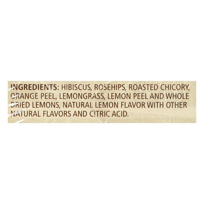 Celestial Seasonings Raspberry Zinger Herbal Tea, Caffeine Free, 20 Tea Bags Box