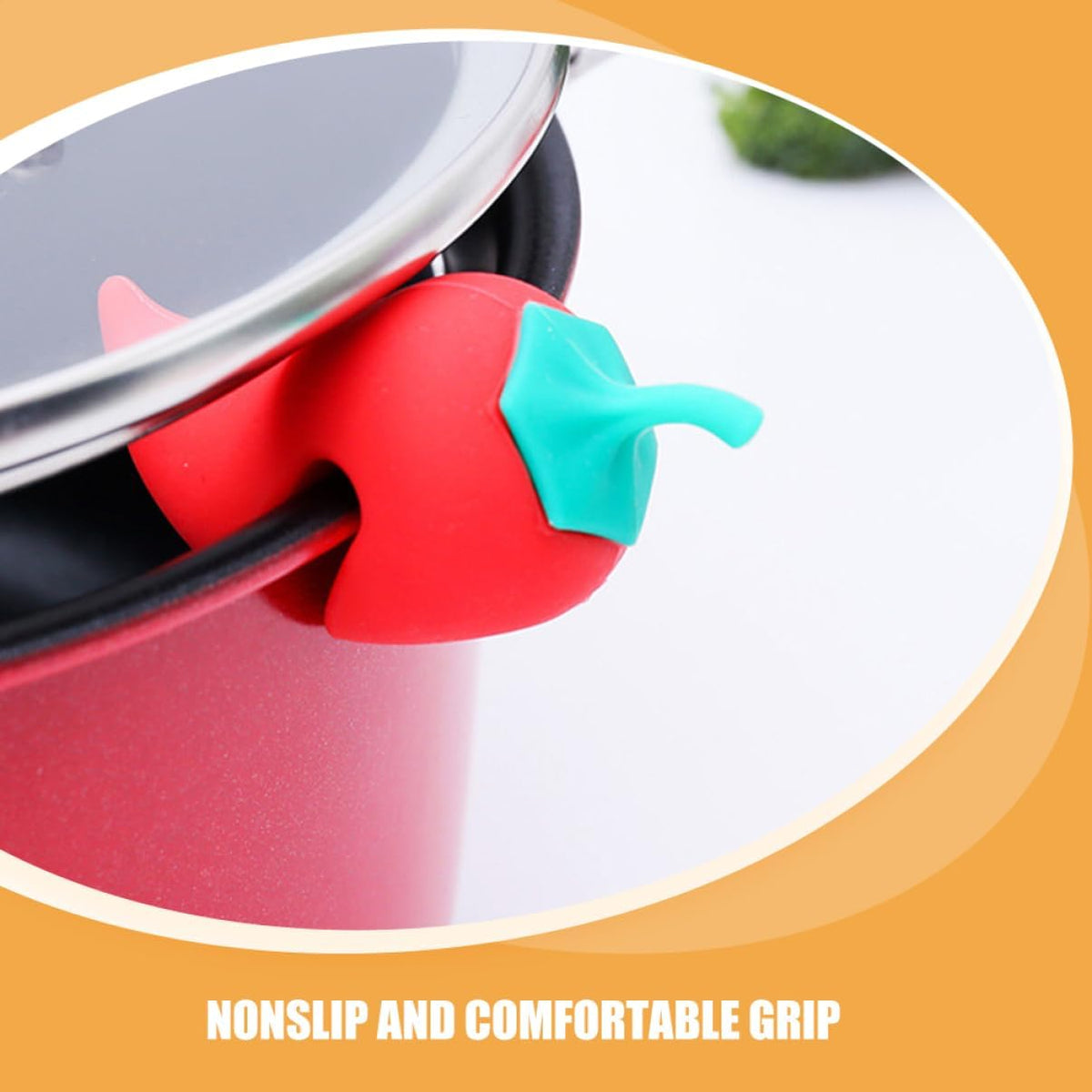 Cabilock Silicone Spill Stopper Lid Cover Pot Lid Riser for Efficient Cooking Boil over Prevention Aid