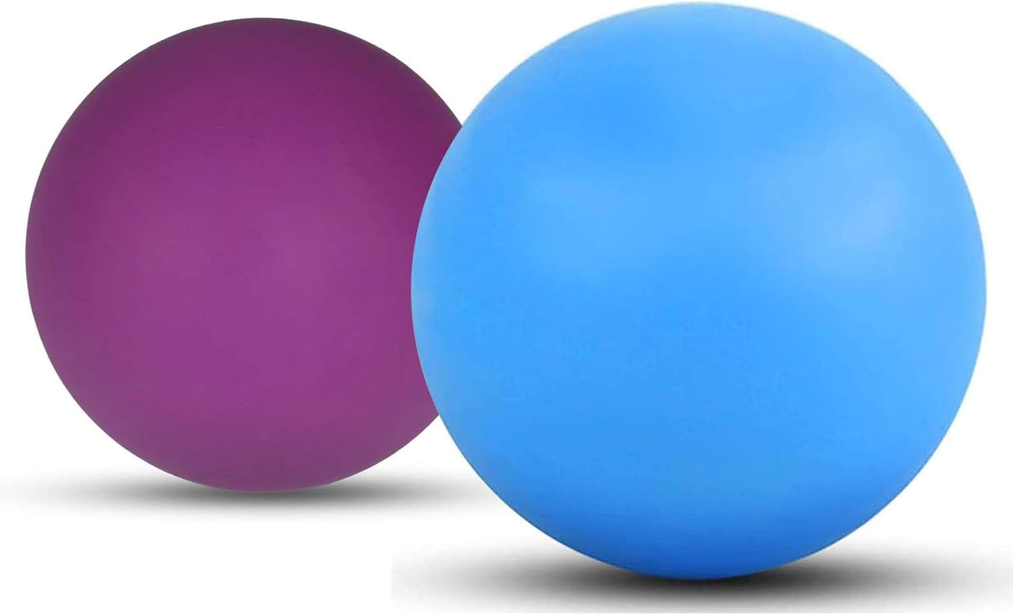WOVTE Massage Lacrosse Ball Therapy for Sore Muscles Myofascial Release | Shoulders, Neck, Back, Foot, Body, Deep Tissue, Trigger Point, Muscle Knots, Yoga