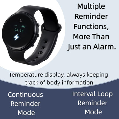 Electric Shock Alarm Clock for Heavy Sleepers|Silent Alarm Clock|Get up on time|Strong Wake-up Call |Shock Pulse for Self-Discipline and Combat Fatigue|Powered for Students & Hard of Hearing