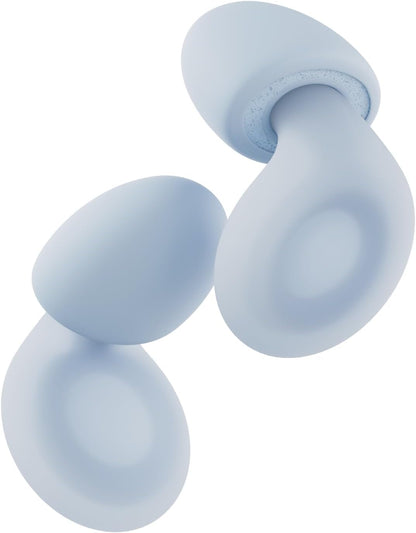 Loop Dream Ear Plugs - Soft Silicone Hearing Protection for Sleep & Snoring | Silicone & memory foam. 27dB SNR noise reduction. Customized fit. Muffles snoring for deeper, uninterrupted sleep