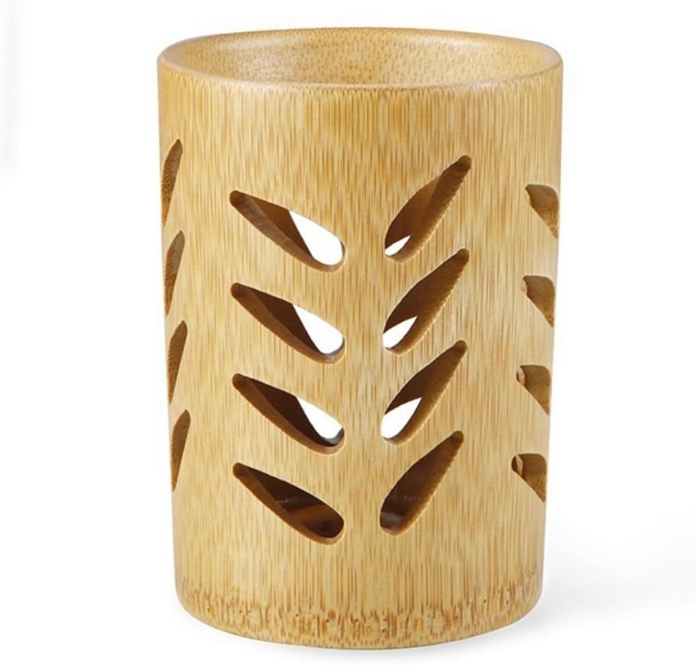 Toothbrush Holder with Drainage and Ventilation Holes Quick Dry Bathroom Cup for Sustainable Modern or Farmhouse Decor Multifunction Storage Organizer