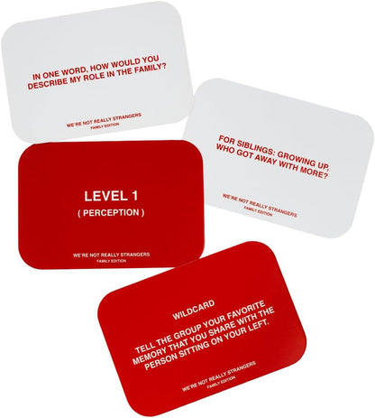 WE'RE NOT REALLY STRANGERS Self-Love Edition Card Game for Teens and Adults