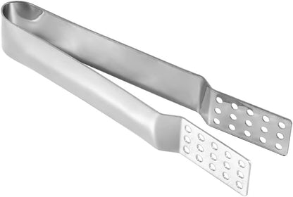 Tea Bag Squeezer Tongs, Stainless Steel, Perforated Head Design, Compact, Smooth Surface, Multi-Purpose
