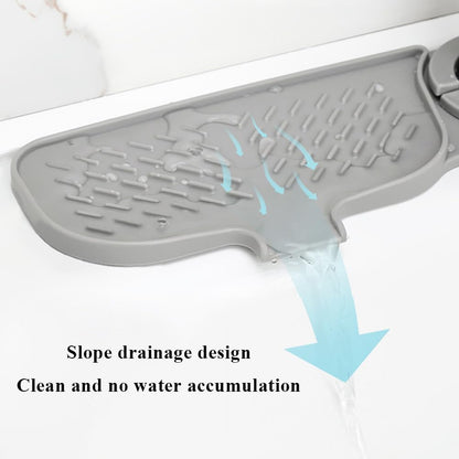 Kitchen Sink Faucet Mat, Faucet Draining Mat, Faucet Sink Splash Guard for Kitchen Sink, Sink Mat Kitchen Essentials for New Home, Drip Catcher for Kitchen, Bathroom Faucet Protector