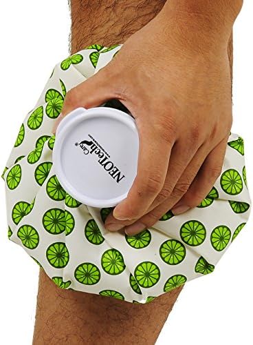 Neotech Care Ice Bag with Screw Top Lid (Smiley Face Design, 8 inch)