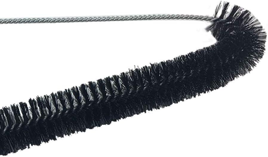 Dryer Lint Brush Vent Cleaner, Lint Remover for Dryer Vent, Refrigerator Coil Cleaning Brush Washing Machine Cleaning Kit Flexible Vacuum Brushs(Color:Black)