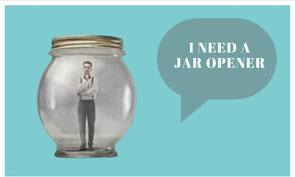 Stainless Steel Under Cabinet Jar Opener for Kitchen - Perfect Tool for Opening Jars, Lids, and Water Bottle Caps - Perfect Gifts For Mom's and Seniors with Arthritis - Unique Kitchen Gadgets