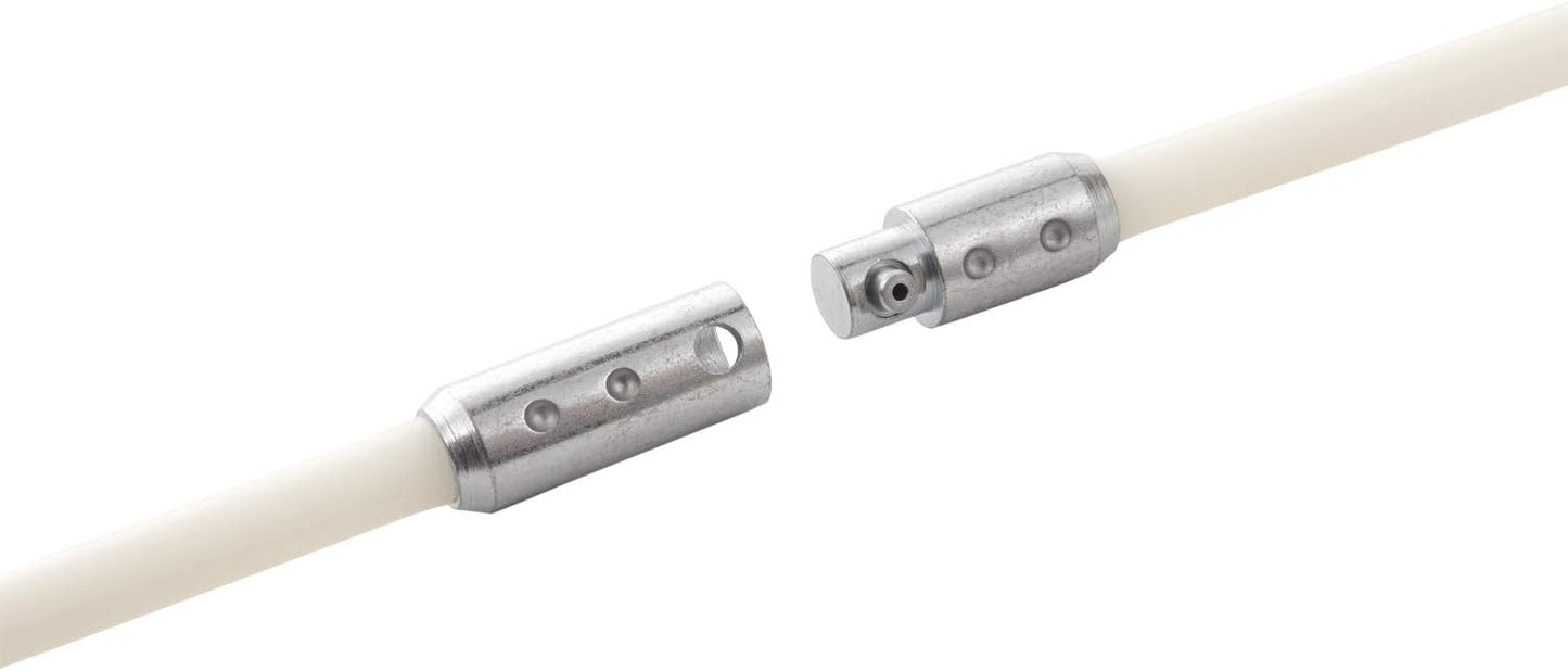Dryer Vent Duct Cleaning Kit - Gardus RLE202 LintEater Rotary Dryer Vent Cleaner Kit, Removes Lint, Dryer Vent Cleaning System Extends Up to 12’ with 4 Flexible 3' Rods, Air Duct Cleaning Tools