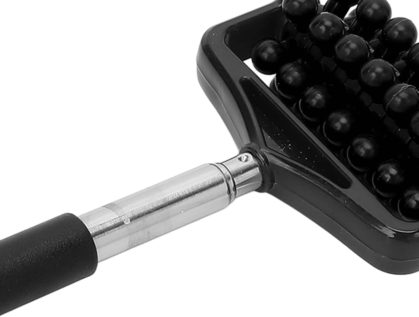 Ymiko Massage Stick for Men and Women – Telescopic Granular Body Roller for Neck, Back, Legs – Black