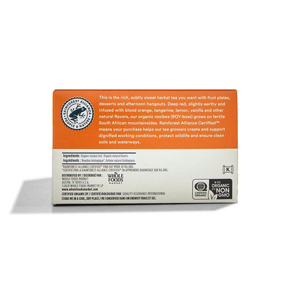 365 by Whole Foods Market, Organic Orange Vanilla Crème Rooibos Herbal Tea, Caffeine Free, 40 Count