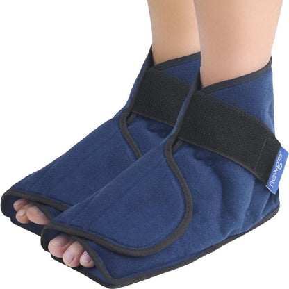 NEWGO Ice Pack for Foot Injuries Recovery, Blue | Reusable Gel Ice Wraps for Heel, Ankle, Soothes Plantar fasciitis, Bunion Surgery Pain, Ideal for Injury Recovery