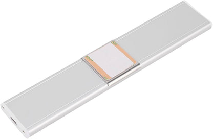 Buachois Motion Sensor Closet Light Super Thin Rechargeable Under Cabinet Lighting, Automatic On Off Indoor Light with 3 Color Temperature Adjustable Dimmable Brightness, for Kitch
