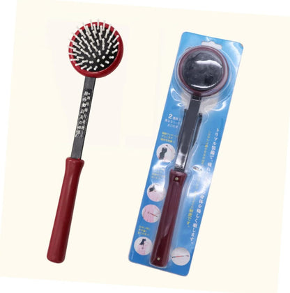 FRCOLOR 2pcs Back Massage Hammer Massage Stick Long Handle for Hips Legs Head Neck Waist Plastic Material