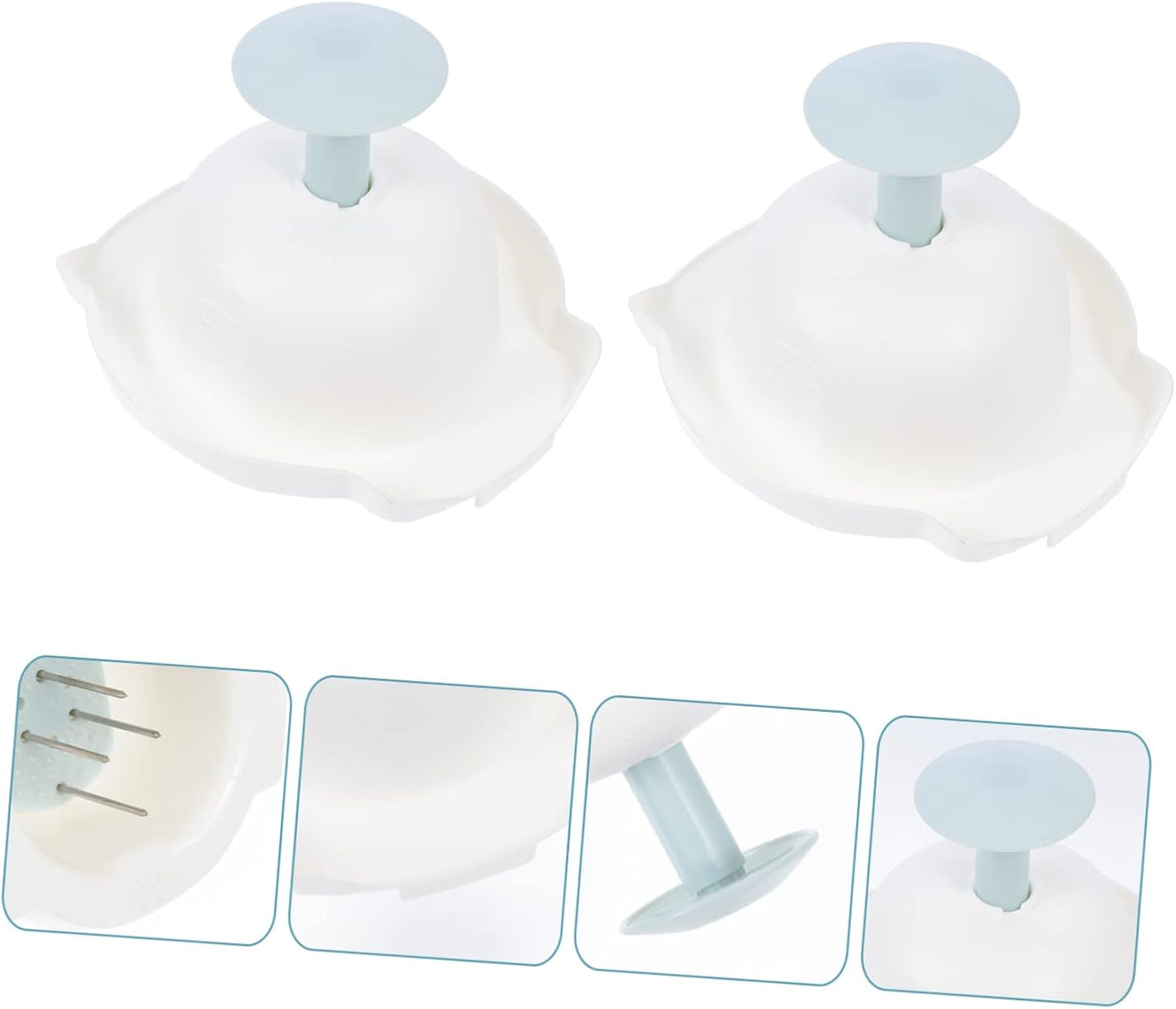 PRETYZOOM 2pcs Plastic Finger Protectors for Vegetable Shredding Kitchen Grater Hand Guards for Safe Slicing and Chopping Easy to Clean Resistant