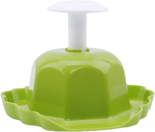 Potato Grater Finger Protector Kitchen Tool Vegetable Slicer Hand Guard Handheldfor Home Kitchen,Green