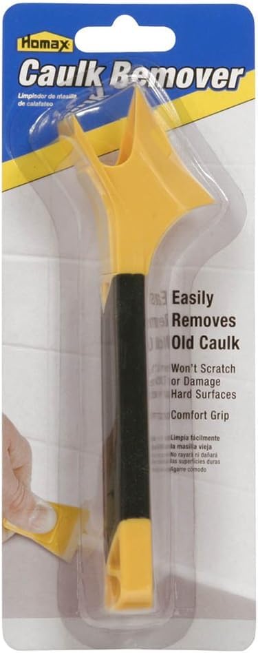 Homax - 41072058551 Caulk Remover Tool, Yellow/Black