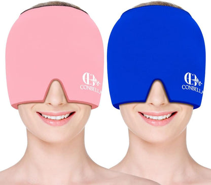 Migraine Relief Cap, Soothing Headache Ice Face Mask Products