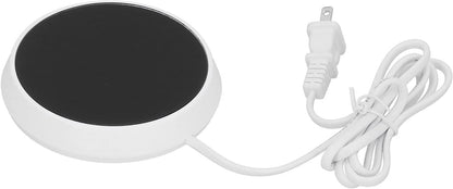 with Auto Shut Off, 18W Electric Mug Warmer Plate, Aluminum Heating for Home Office Use, Keeps Drinks Warm 40°C-60°C