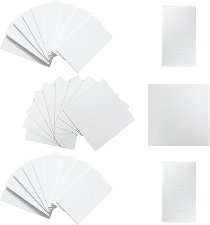 30pcs Electrical Outlet Insulation Pads,Draft Sealers Foam Gasket Outlet Insulators,Compatible Wall Light Switch Socket Covers for Home Improvement(Style A)