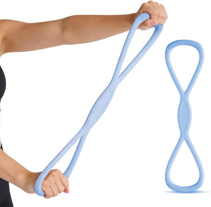 Figure 8 Resistance Band with Handles, for Home Gym,Yoga & Physical Therapy