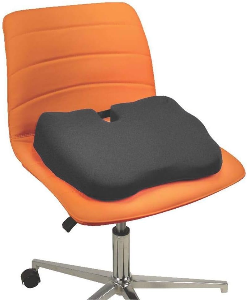 Contour Kabooti Donut Seat Cushion, 3-in-1 Design with Center Cutout for Tailbone Pain, Sciatica and Hemorrhoids