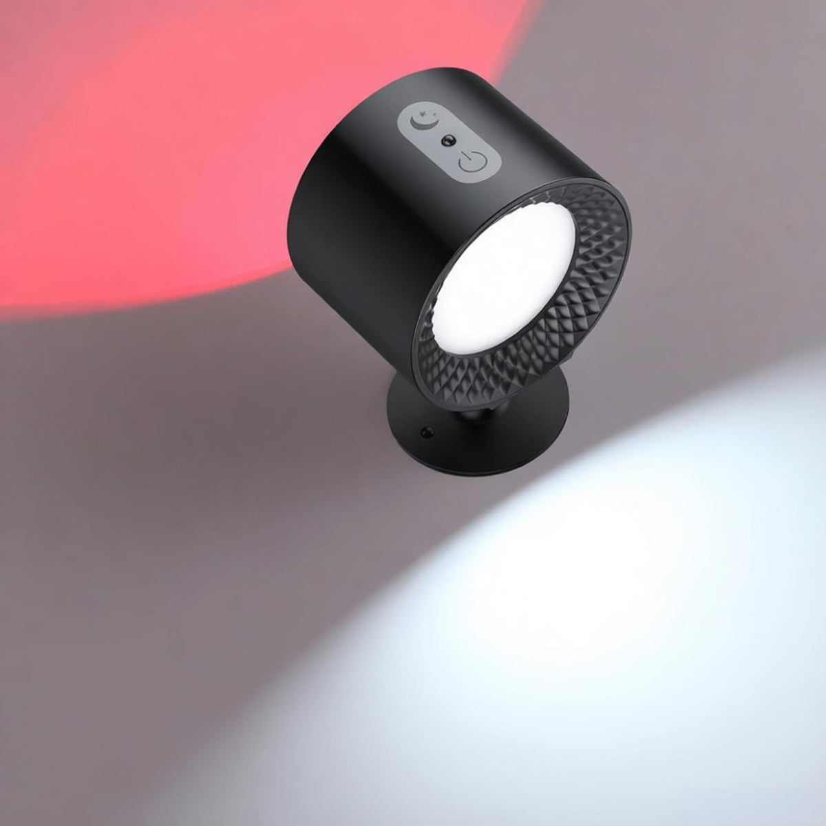 1PCS Wall Mounted Light Lamp Rechargeable Wall Sconces 3 Color Temps 9 RGB