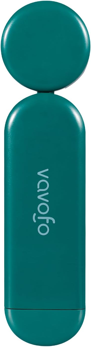 VAVOFO USB Rechargeable Bookmark Reading Light, Blue Light Blocking Amber LEDs for Bedtime Reading - Clip On, 9 Lighting Modes