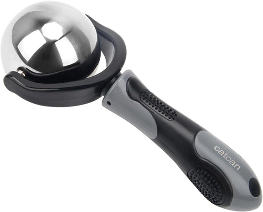 Cold Massage Roller Ball with Handle-Back Muscle Metal Ice Roller Ball Tool | Cold Therapy Relief, Portable Fitness Roller Ball Massager for Back/Neck Pain, Muscles Recovery and Inflammation