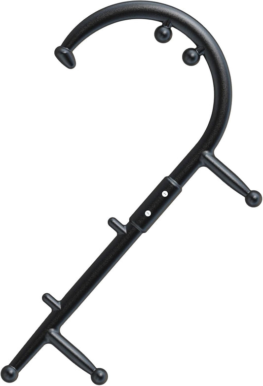 BVN Detachable Trigger Point Massage Cane – Manual Back & Shoulder Hook Massager for Pain Relief, Deep Tissue Self Massage Tool for Muscle Knots in Neck, Back, Legs & Feet