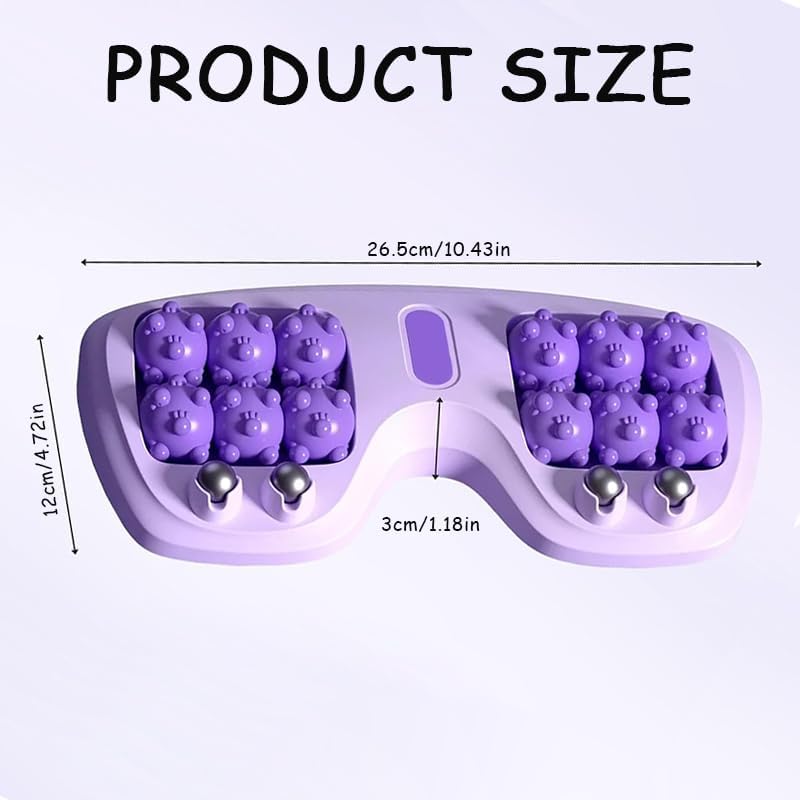 Large Magnetic Foot Massager Roller for Plantar Fasciitis Relief, Deep Tissue Foot Roller for Arch, Heel & Foot Pain, Stimulates Circulation for Tired Feet, Home & Office Use