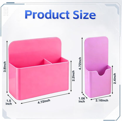 Magnetic Pen Holder, 2 Pack Magnetic Dry Erase Marker Holder, Black Strong Magnetic Marker Holder Pen Pencil Organizer for Whiteboard, Refrigerator, Office, Locker Accessories, Classroom Must Haves