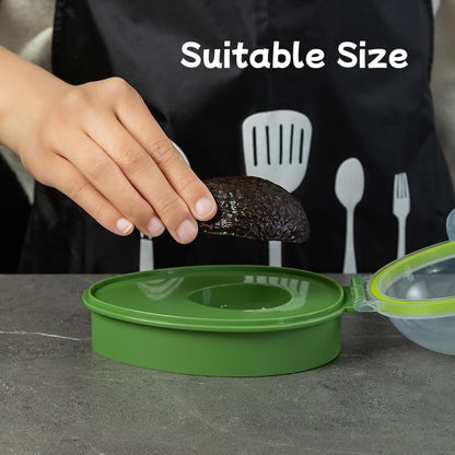 Nicerice Avocado Saver,Avocado Keeper,Avocado Fresh Saver for Fridge,Portable and Reusable Avocados Storage, Crisper to Keep Your Avocados Fresh for Days (1)