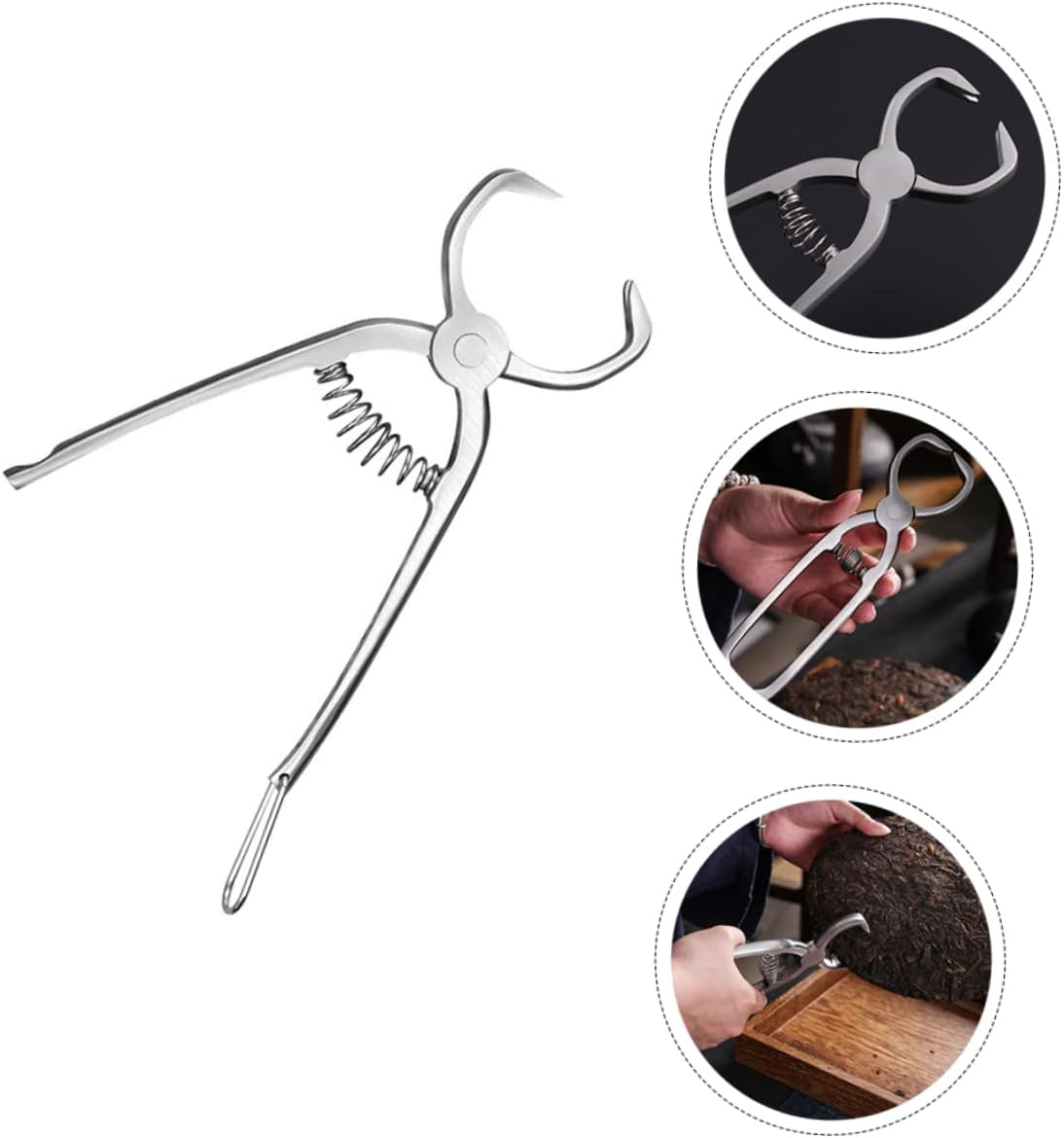 Tea Ceremony Accessories Tea Cake Clamp Pliers Tongs Nut Pliers Easy to Use