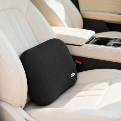Lower Back Automotive Lumbar Support Pillow for Car Recliner Cushion Black