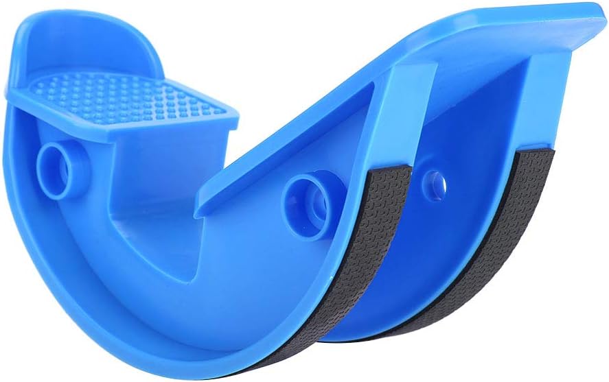Portable Calf Stretcher Foot Rocker, Blue Physical Equipment for Plantar Fasciitis Relief, Home Fitness Stretching Device for Ankle Pain Recovery