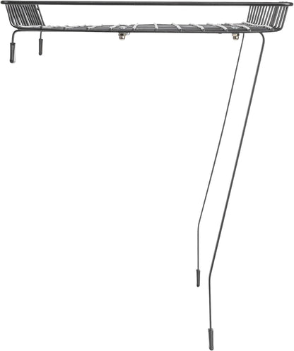 Household Essentials 05100 Rear Display Over-The-Washer Storage Shelf | Organize and Store Laundry Room Supplies | White