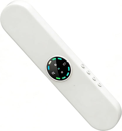 Private Mini Under Pillow Speaker Bluetooth for Sleeping, Portable Bone Conduction Technology with Volume Control/TF Function, Wireless White Noise/Sleep Aid(Blue White)