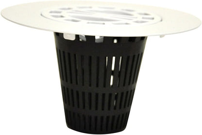 Danco Shower Hair Catcher Baskets, 6-Pack, Black (10739P)