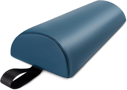 Half Moon Bolster Pillow for Leg, 21 x 6 x 3 in Knee Support Pillow Pad