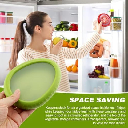 Avocado Saver - Anti-Oxidation Silicone Avocado Storage Box, Fresh Stretch Pod, Reusable Avocado Container | Avocado Holder, Avocado Keeper for Fridge, Fridge Pod, Avocado Halves Storage