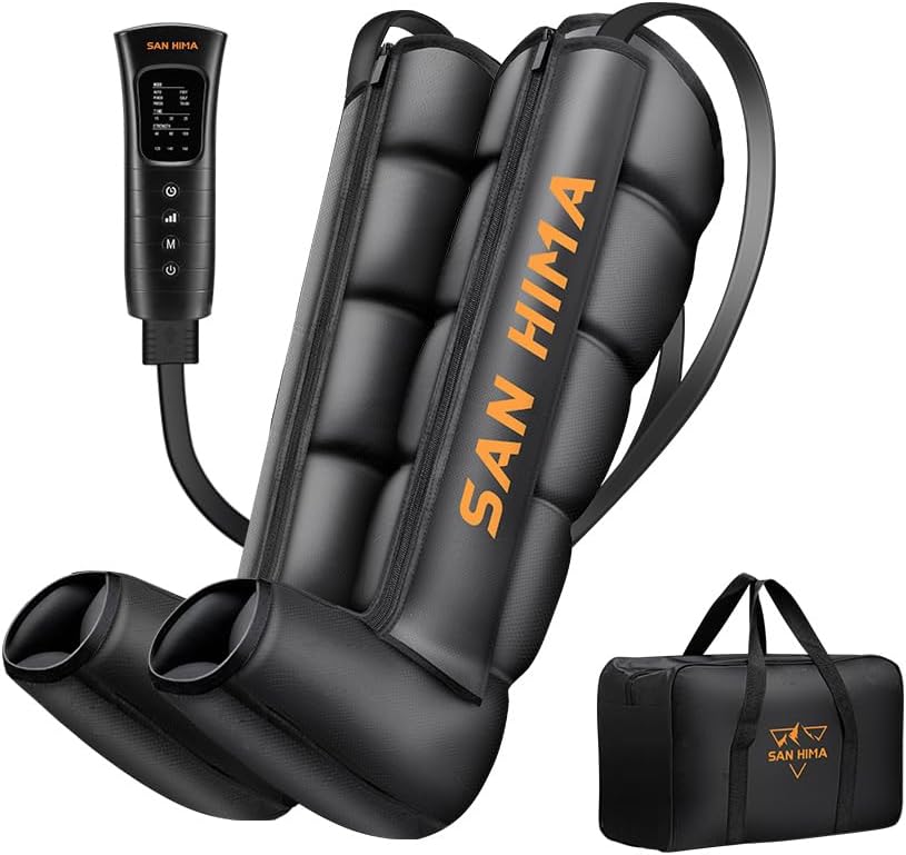 SAN HIMA Air Compression Leg Massager, Compression Boots for Circulation
