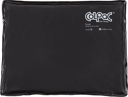 Chattanooga ColPac Reusable Gel Ice Pack Cold Therapy for Knee, Arm, Elbow, Shoulder, Back for Aches, Swelling, Bruises, Sprains, Inflammation (11"x14") - Blue