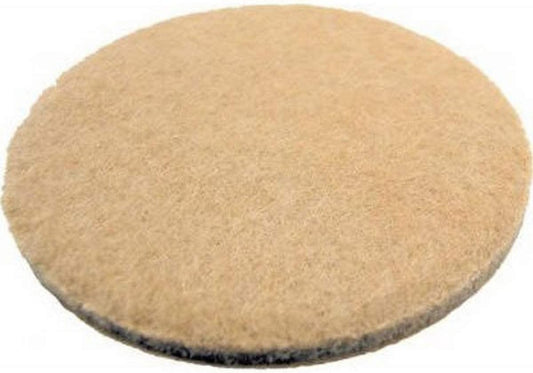 9921 4-Inch Heavy Duty Self-Adhesive Felt Furniture Pads, 4-Pack, Beige,Tan