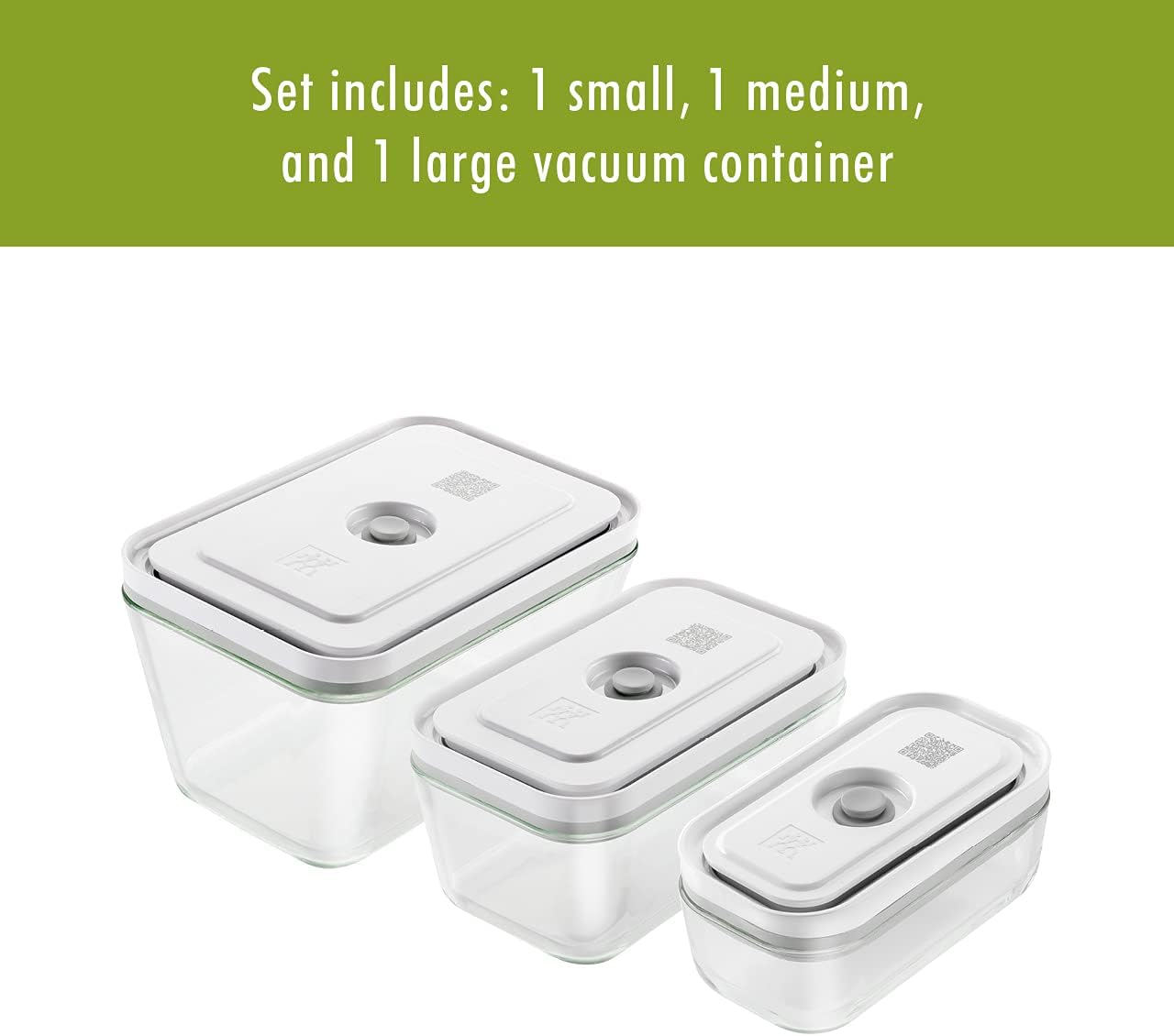 For food to stay fresh up to 5X longer, pump required (not included).