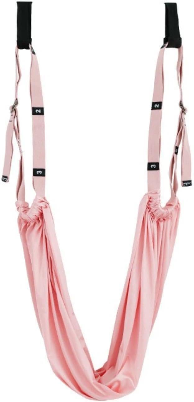 Backbend Trainer Aerial Yoga Rope Splits Stretch Hip Opener Elastic Leg Stretcher for Women Doorway Inversion Strap Flexibility Training Equipment Yoga Swing Hammock