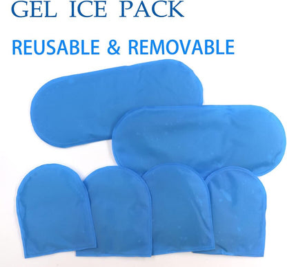 Reusable Cold Therapy Socks, Gel Ice Pack for Feet Heels Injuries Swelling, Hot and Cold Therapy Socks for Plantar Fasciitis Neuropathy Chemotherapy Pain Relief for Foot Ankle (Pink)