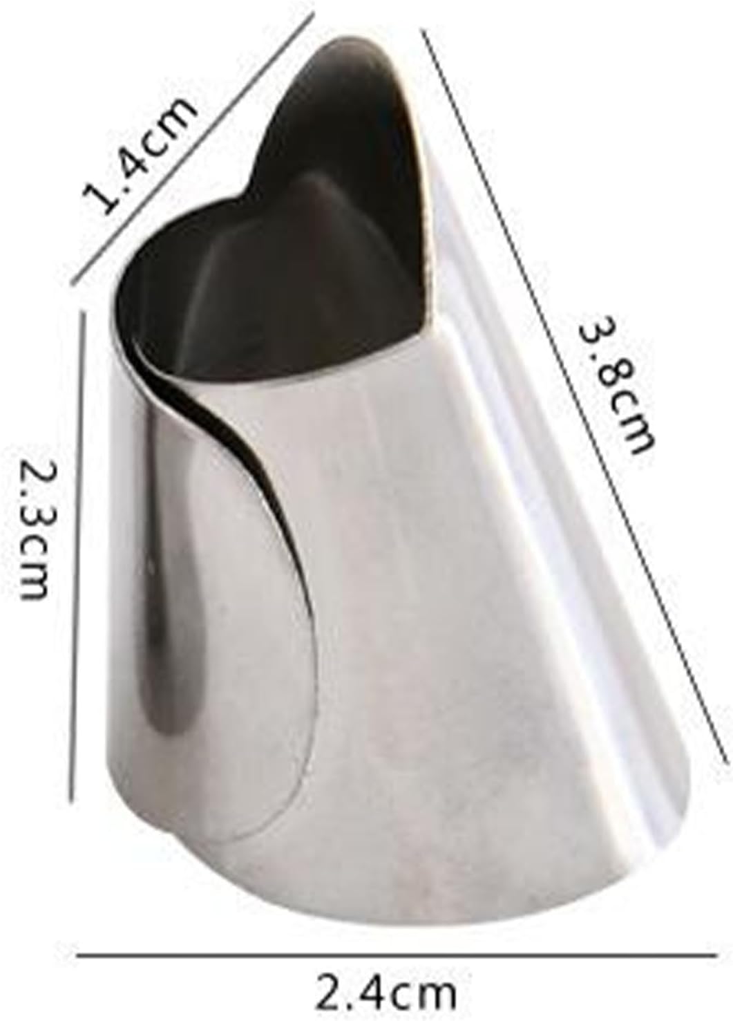 Stainless Steel Finger Guard Thumb Protector Peeler for Edamame Beans, Fava Nuts, Water Chestnuts – Easy-Grip Shell Remover Tool