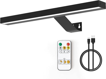 MIOBLUE Rechargeable Picture Lights with Remote,Full Metal Painting Light Display LED Battery Lamp with 3 Lighting Modes, Dimmable Dartboard Light with Timer for Frame Portrait Art