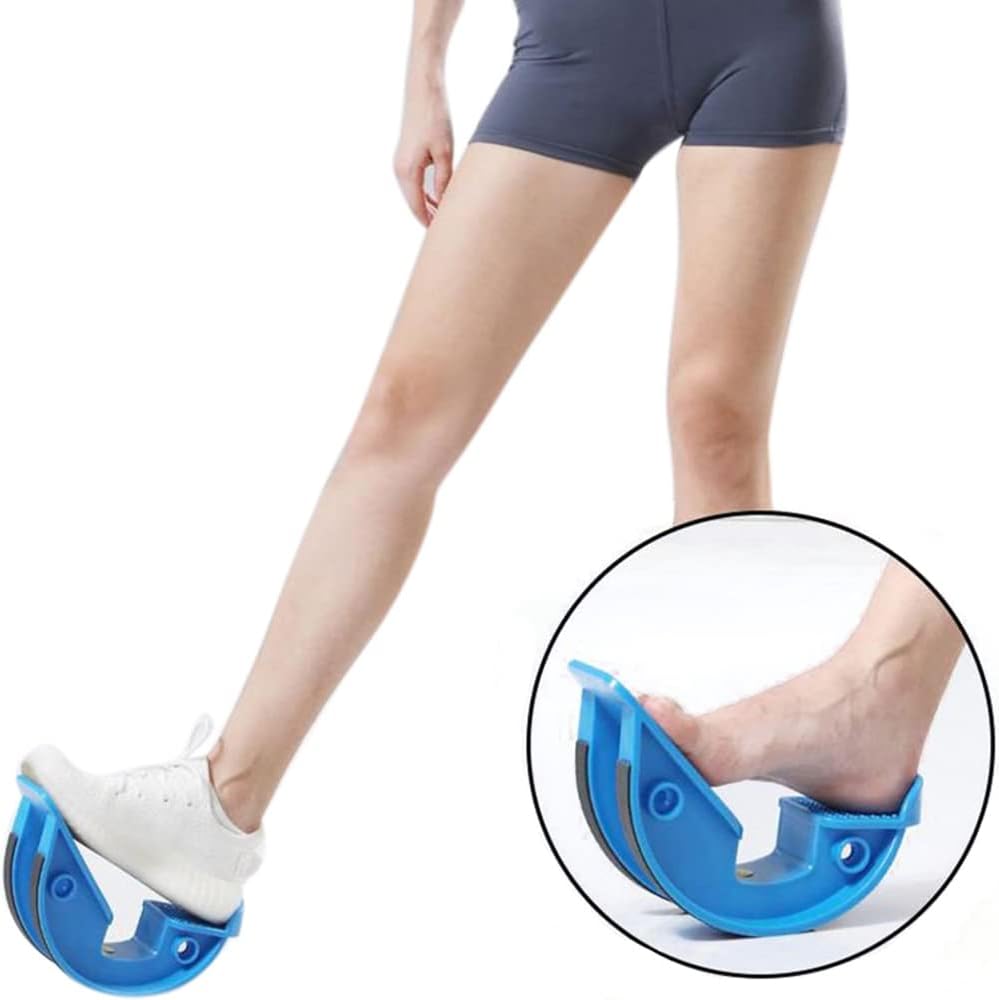 Foot Stretcher Rocker Calf Leg Stretcher Ankle Stretch Board for Pain Caused By Plantar Fasciitis Achilles Tendonitis and Tight Calves Calf Stretcher